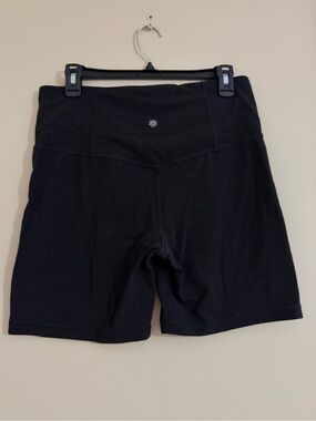 Athleta Black Women's High-Waist Biker Shorts